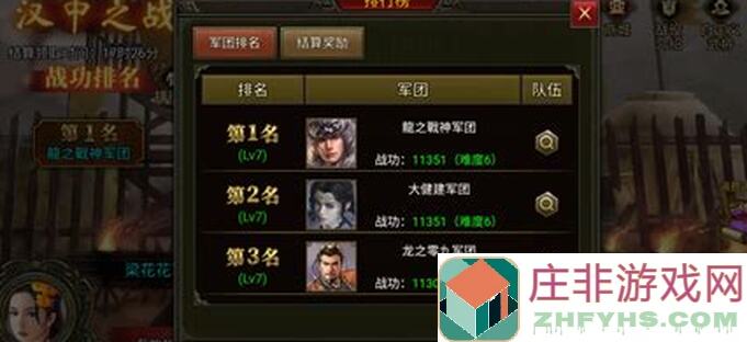 群雄时代荣誉殿堂:小沛之战新排行榜,战力飙升再创新高!