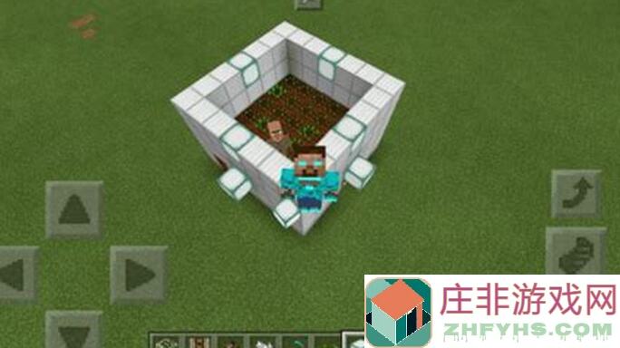 超实用攻略从0帧入门，我的世界移动版自动农场建造教程，速成大师轻松过！
